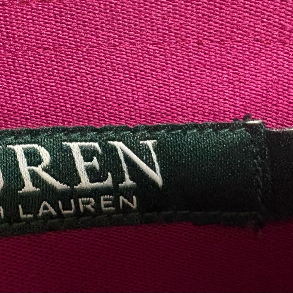 Ralph Lauren Velvet Pants in Maroon - Picture 5 of 8